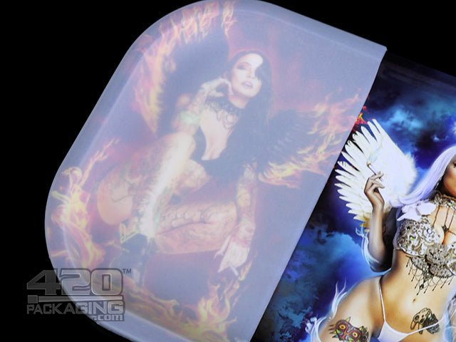 V Syndicate Evil Vs. Angel Hybrid Small Rolling Tray - 3