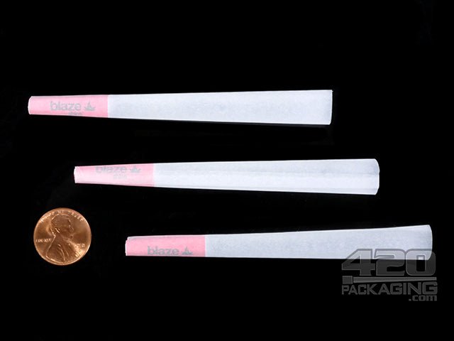 Blaze 98mm x 26mm Pre Rolled Paper Cones 800/Box - 3