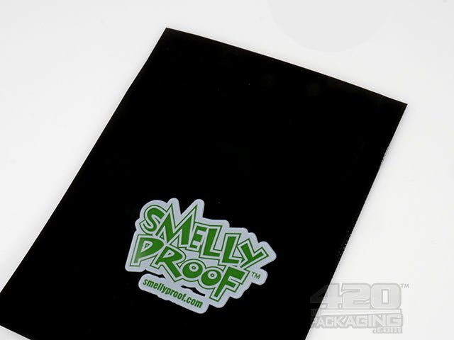 4"x3" XS Smelly Proof Heat Plastic Zip Bags - Clear - 100/Box - 4