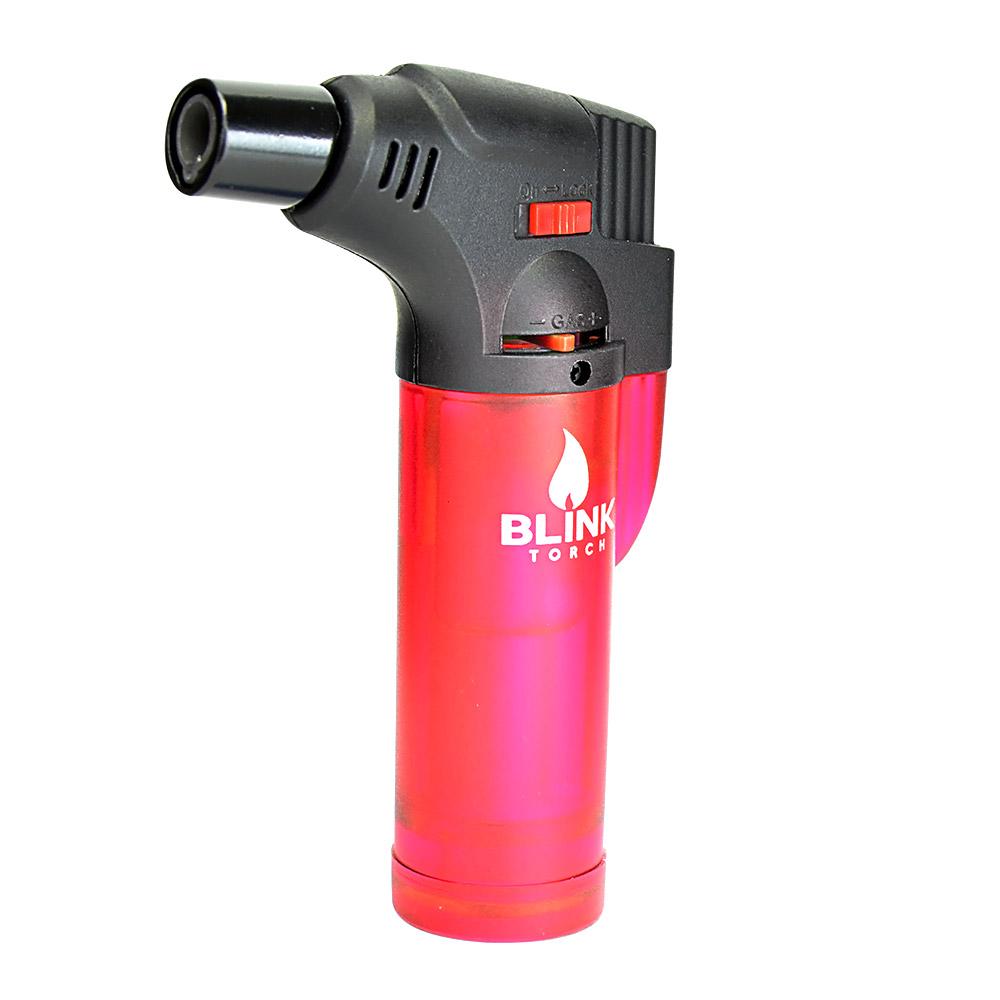 BLINK | Translucent Plastic Torch | 4.5in Tall - Butane - Assorted - 6