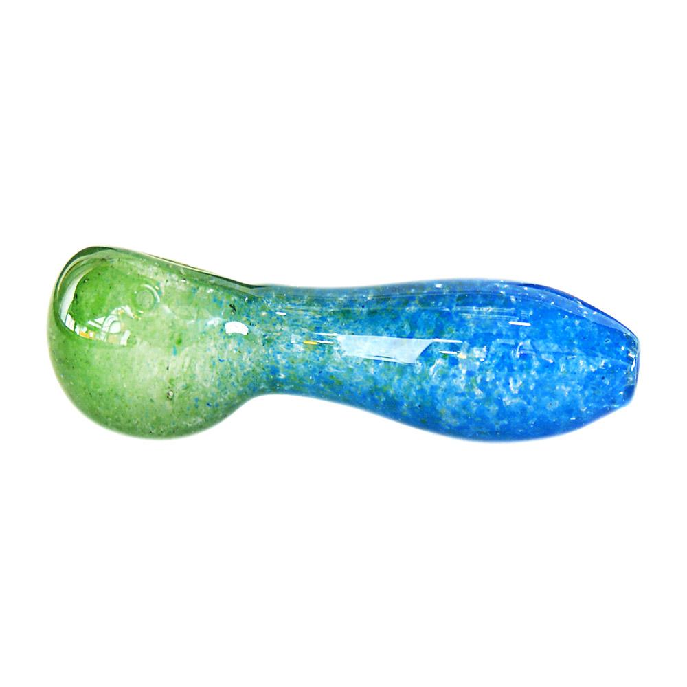Assorted Frit Spoon Hand Pipes | 2.5in Long - Glass - 50 Count - 6