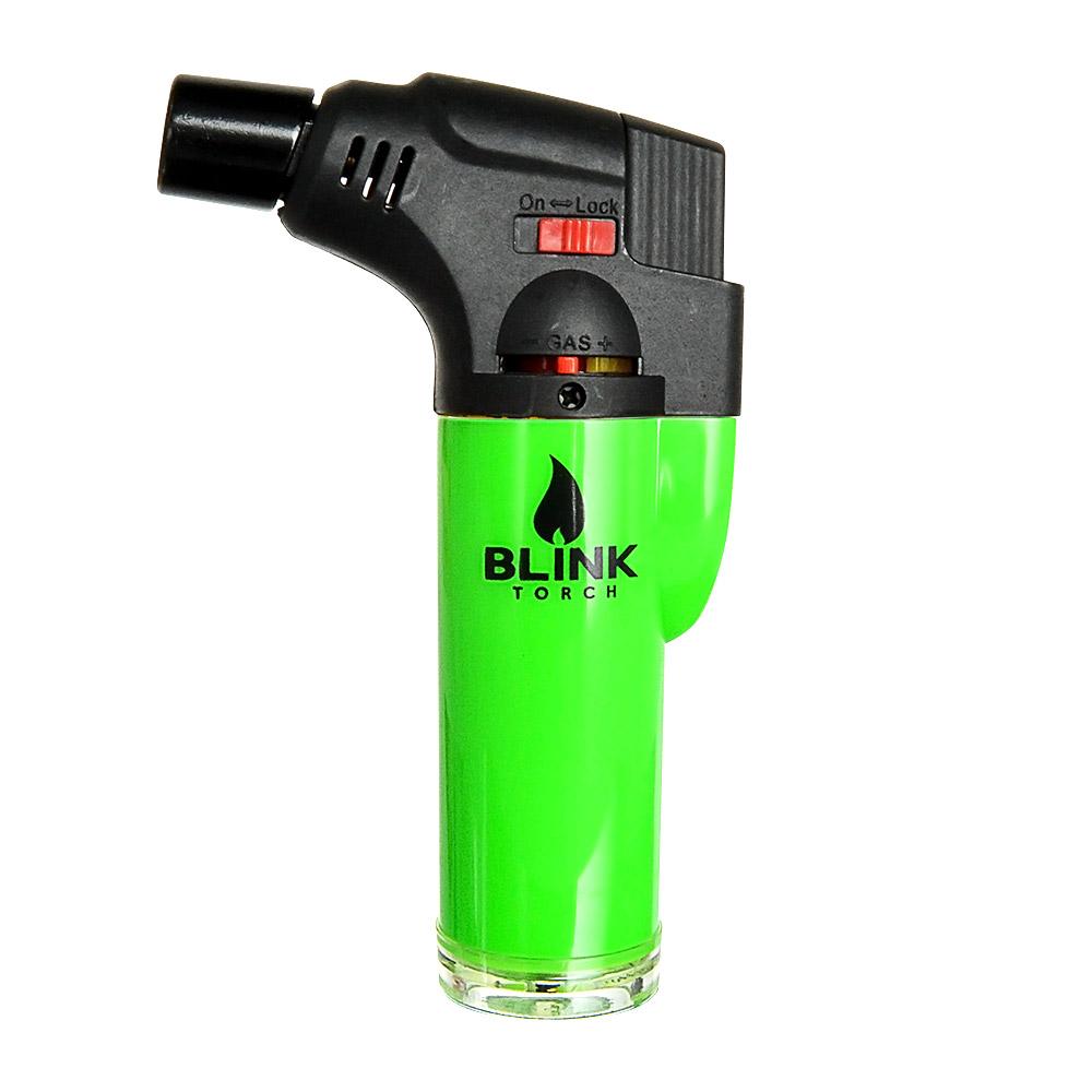 BLINK | Opaque Neon Plastic Torch | 4.5in Tall - Butane - Assorted - 1