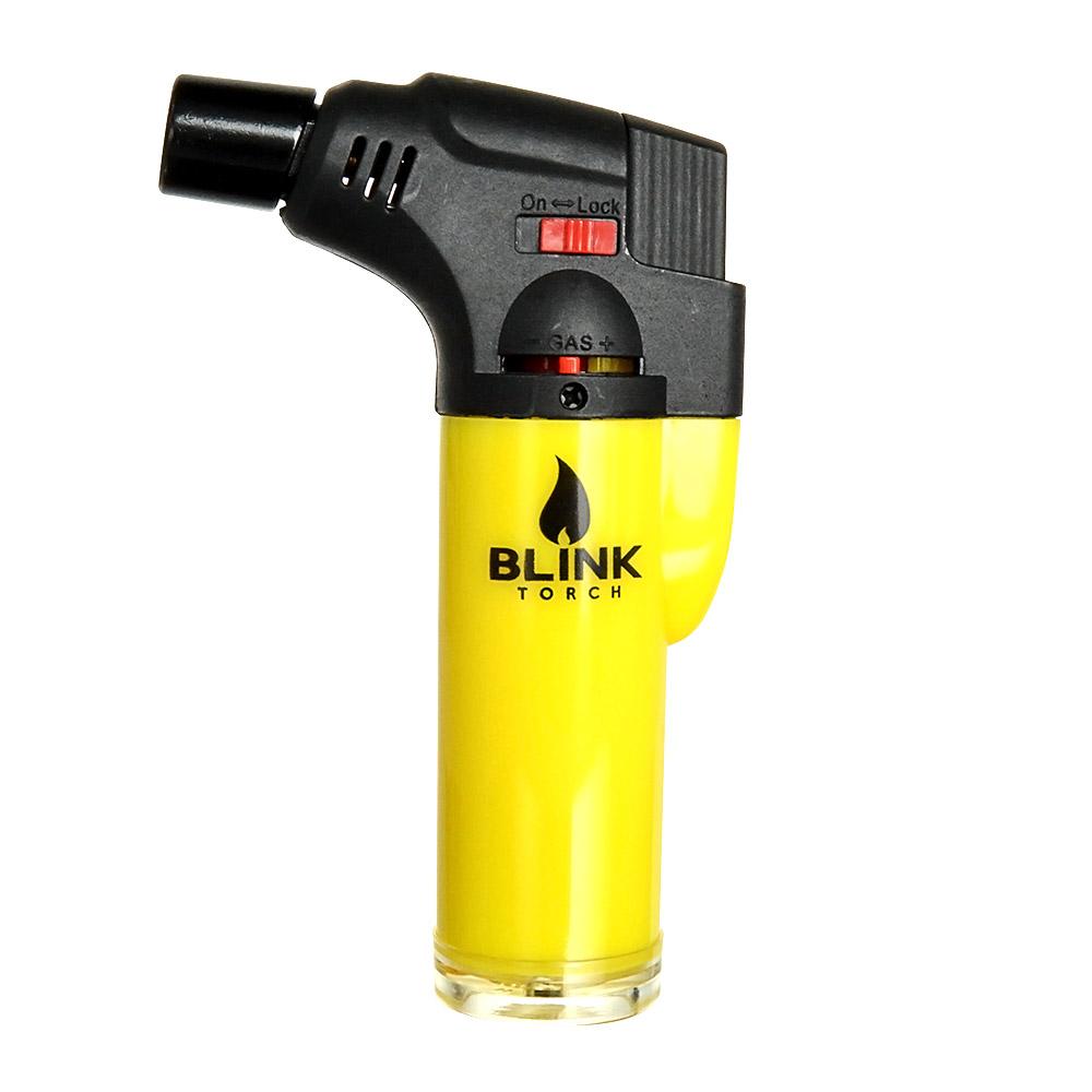 BLINK | Opaque Neon Plastic Torch | 4.5in Tall - Butane - Assorted - 7