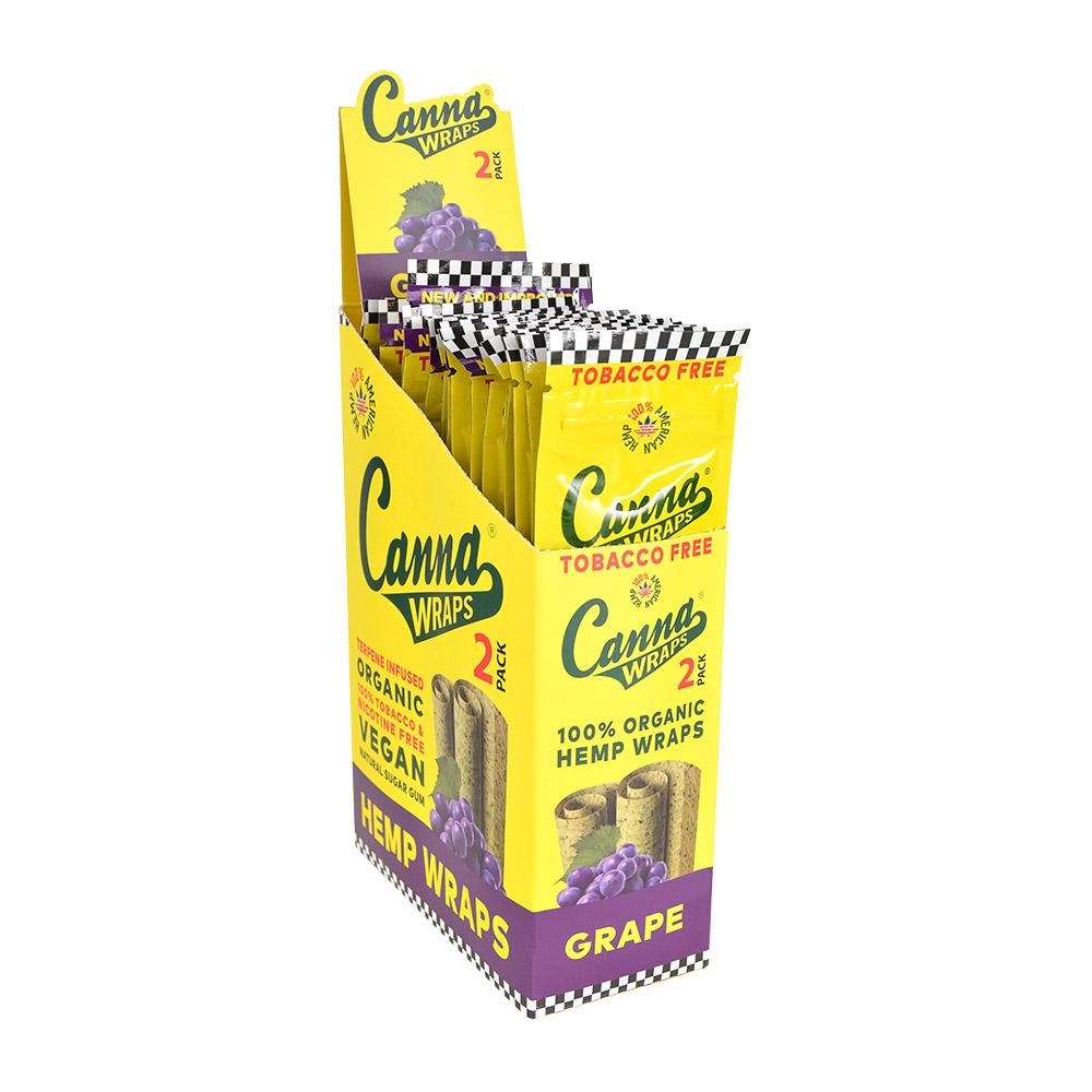 Canna Wraps Blunt Wrap - Grape - 24 Count - 1