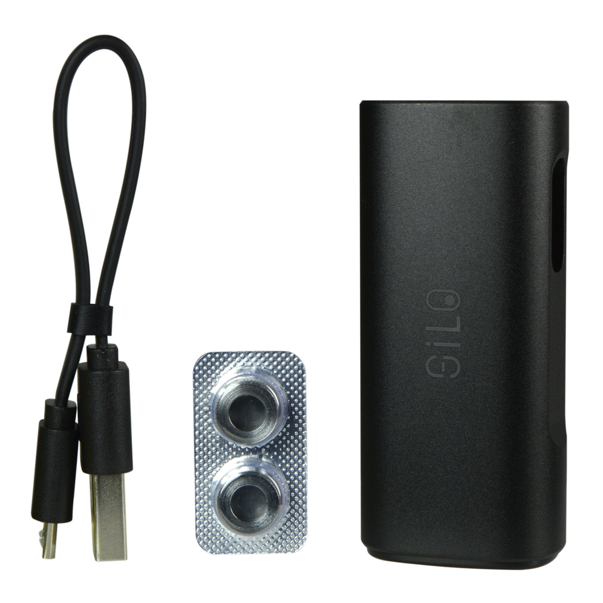 CCELL | Silo Vape Battery with USB Charger | 500mAh - Black - 510 Thread - 2