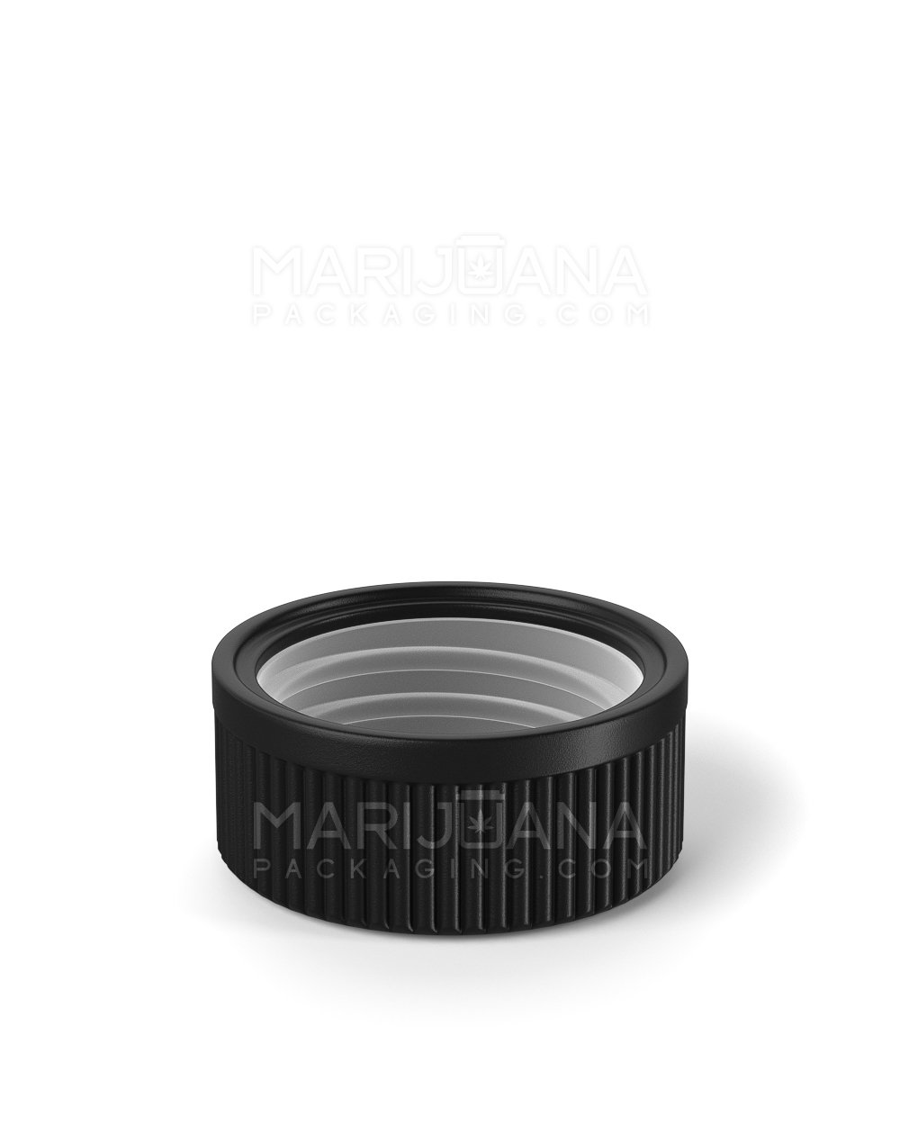 Child Resistant | Push Down & Turn Concentrate Container | 15mL - Black - 500 Count - 9