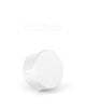 Child Resistant | Smooth Push Down & Turn Plastic Caps w/ Foil Liner | 28mm - Glossy White - 504 Count