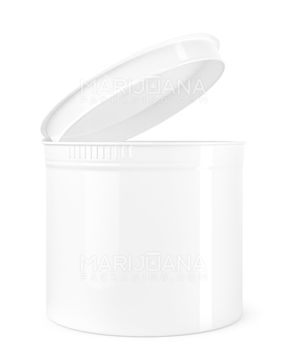 90dr Child Resistant Opaque White 21g Pop Top Container