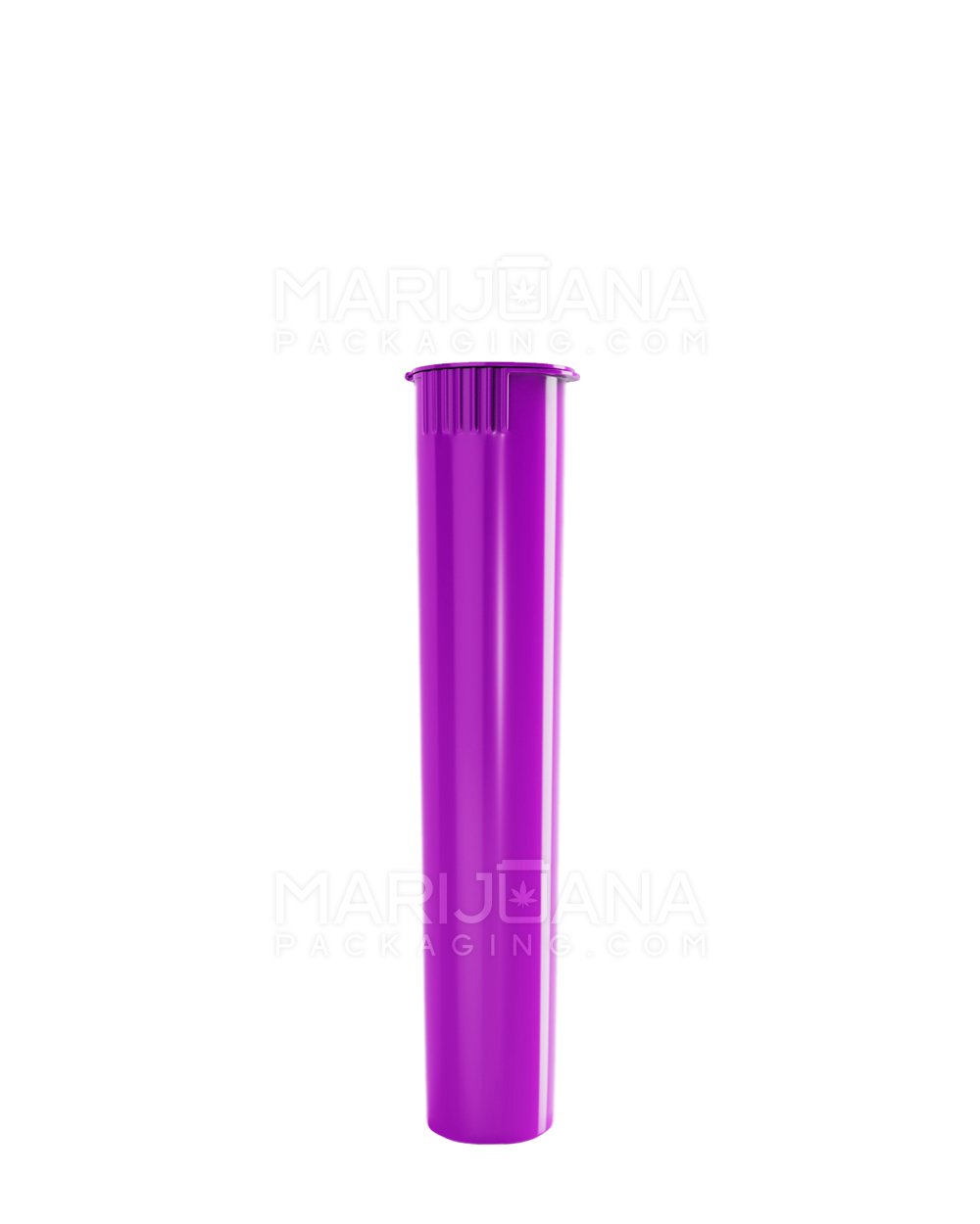 Child Resistant | Pop Top Opaque Plastic Pre-Roll Tubes | 95mm - Purple - 1000 Count - 2