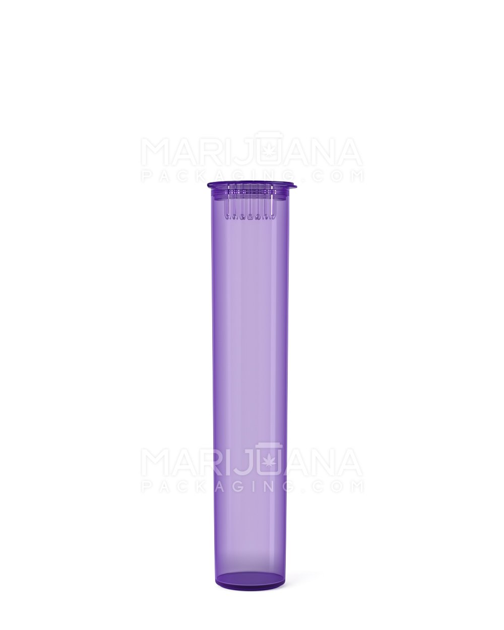 Child Resistant | Pop Top Translucent Plastic Pre-Roll Tubes | 95mm - Purple - 1000 Count - 2