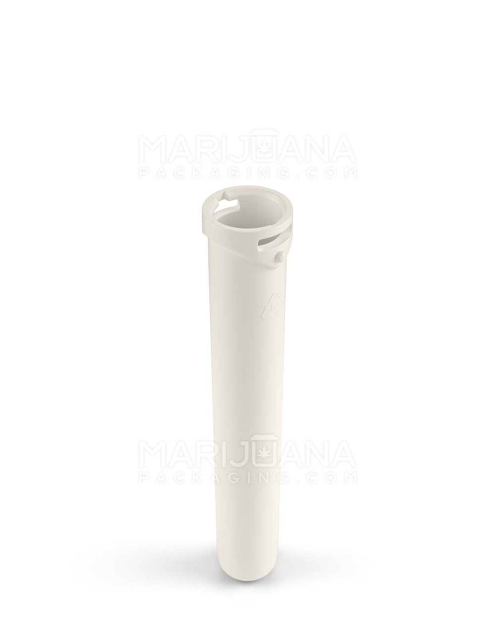 Child Resistant & Sustainable | 100% Recyclable "Line-up Arrow" Reclaimed Ocean Plastic Pre-Roll Tubes | 110mm - Beige - 5