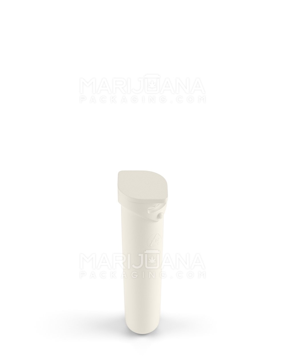 Child Resistant & Sustainable | 100% Recyclable "Line-up Arrow" Reclaimed Ocean Plastic Pre-Roll Tubes | 78mm - Beige - 5