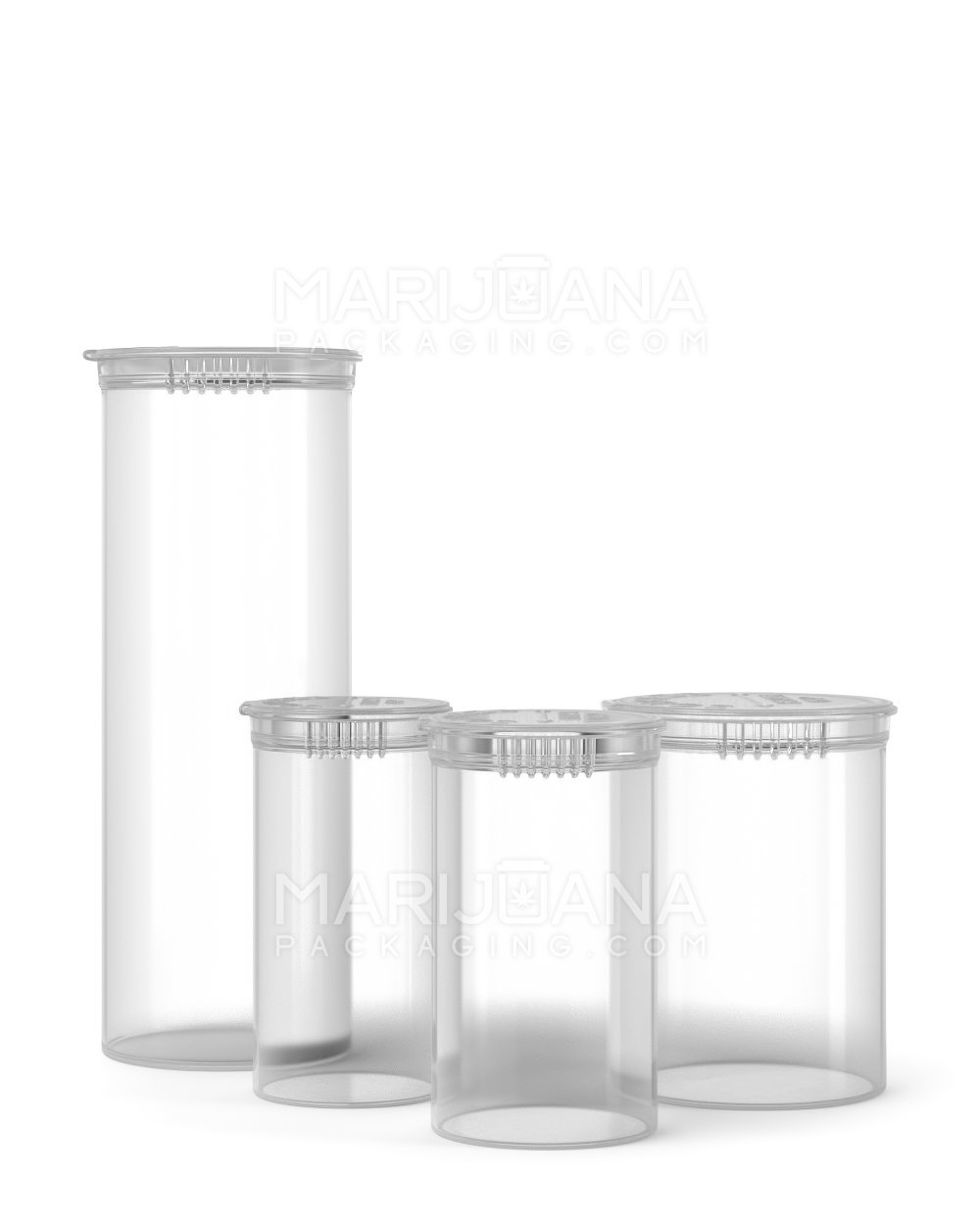13 Dram CR Opaque White 2g Biodegradable Pop Top Container