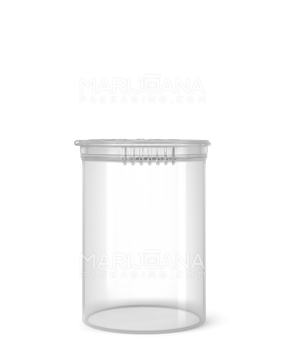 28g Concentrate Container, Clear, Child Resistant Glass Jar