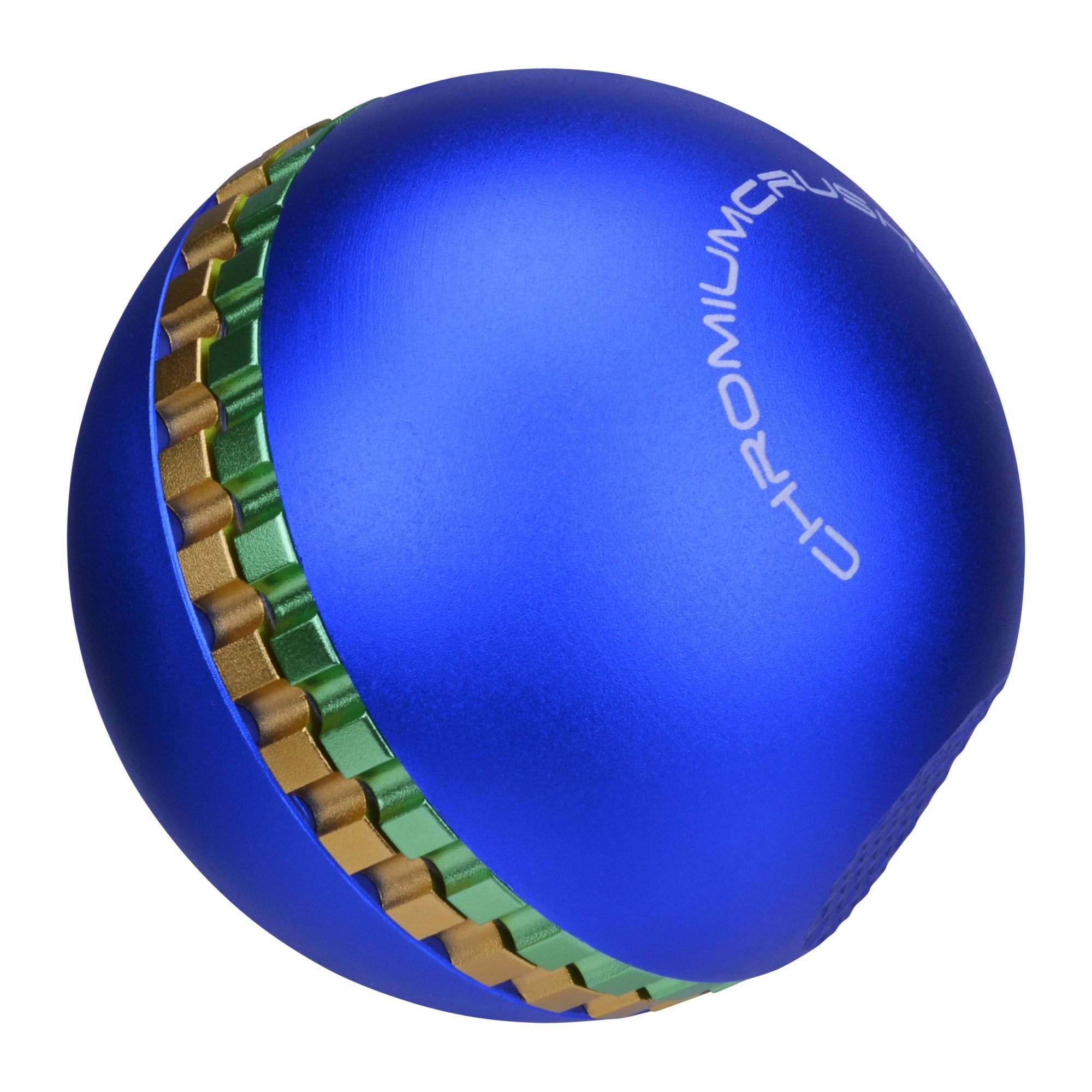 CHROMIUM CRUSHER | Magnetic Zinc Alloy Sphere Grinder | 4 Piece - 62mm - Blue - 3
