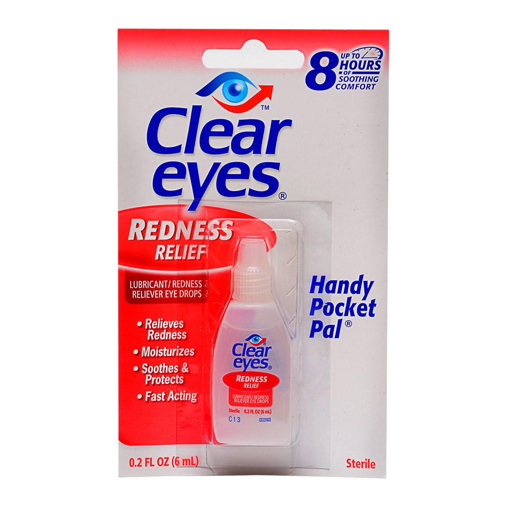 CLEAR EYES | 'Retail Display' Redness Relief Eye Drops | 8hr Comfort - Fast Acting - 12 Count - 2