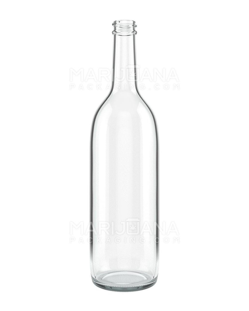 Clear Glass Bottles | 28mm - 750mL - 12 Count - 1