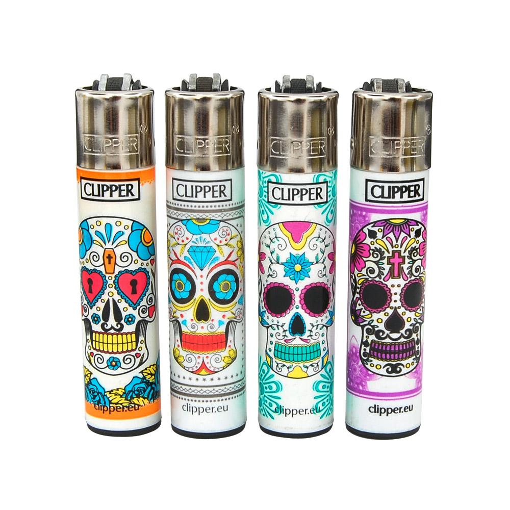 CLIPPER | 'Retail Display' Lighter Los Muertos - Day Of The Dead - 48 Count - 3