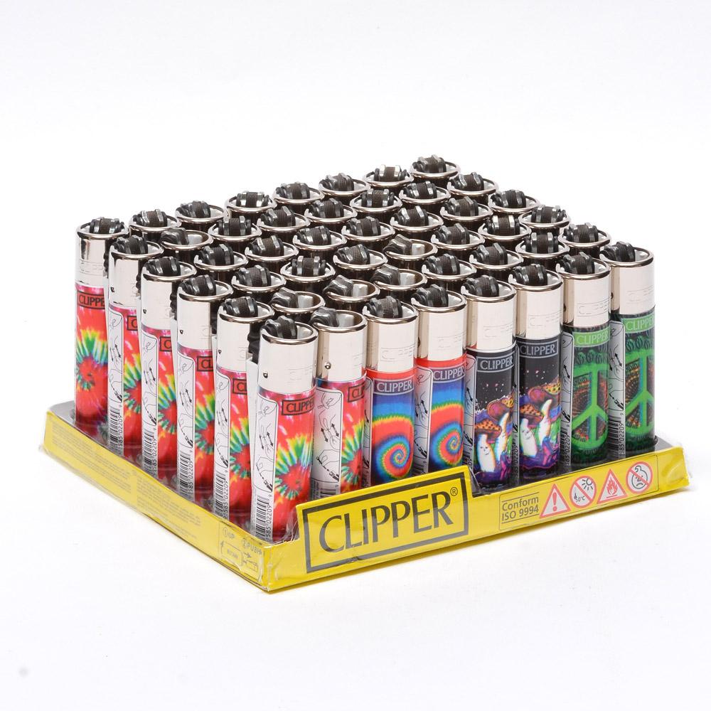 CLIPPER | 'Retail Display' Lighter Trippy Hippie Edition - 48 Count - 4