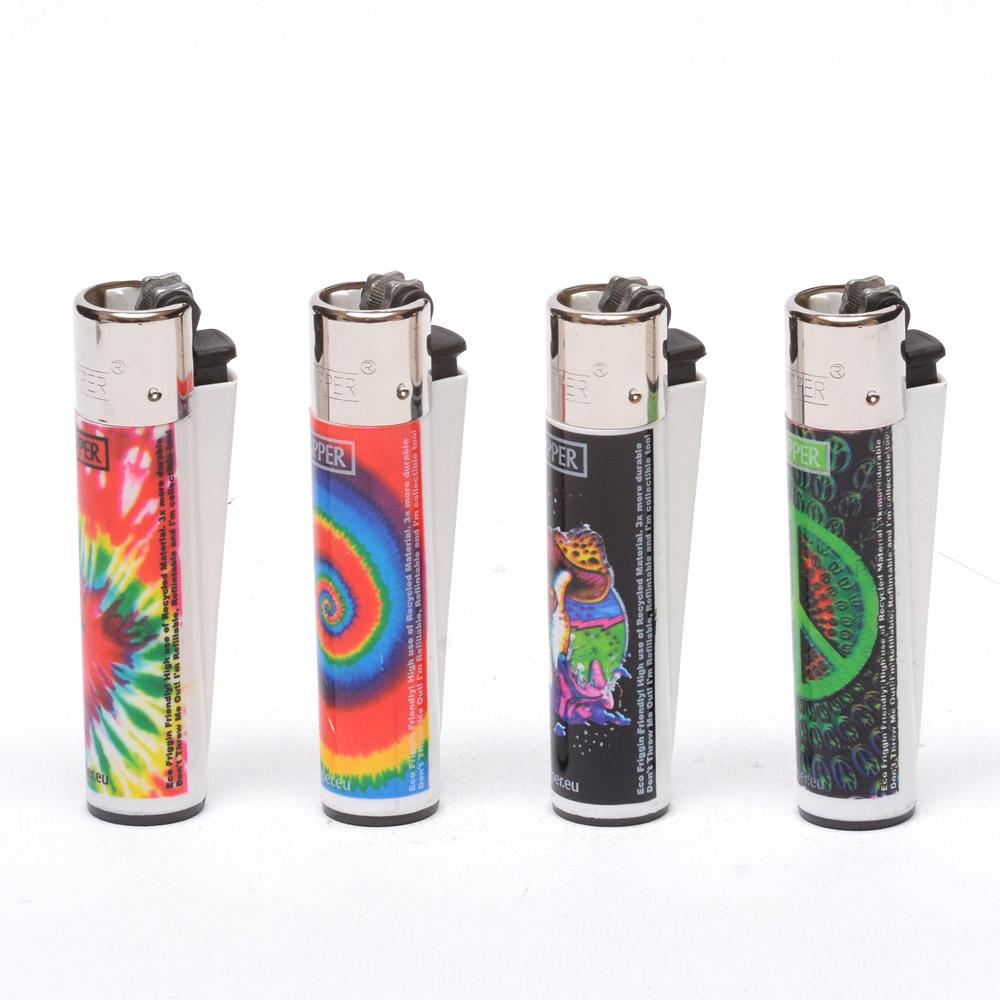 CLIPPER | 'Retail Display' Lighter Trippy Hippie Edition - 48 Count - 5