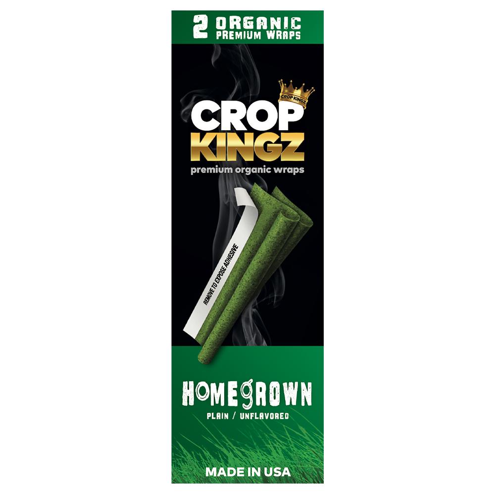 CROP KINGZ | 'Retail Display' Organic Hemp Blunt Wraps | Self Sealing - Home Grown - 15 Count - 3