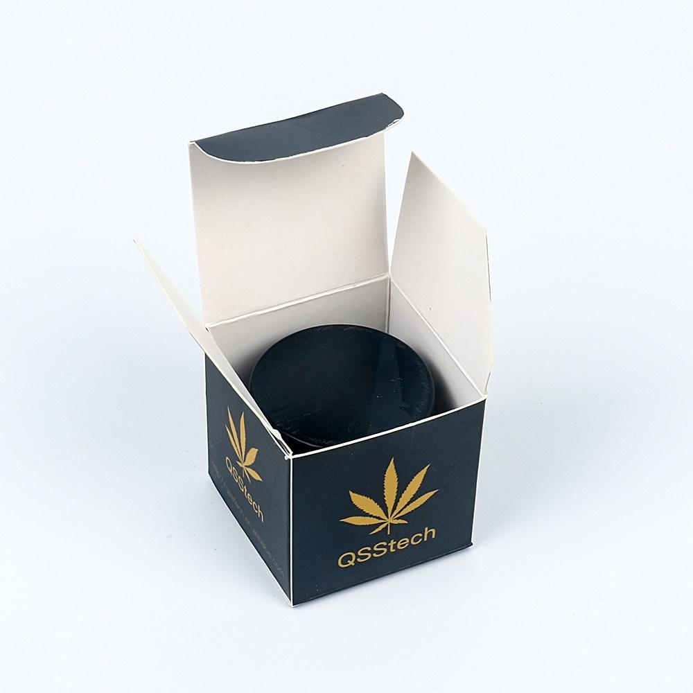 Custom Cannabis Concentrate Glass Jars Paper Box - 4