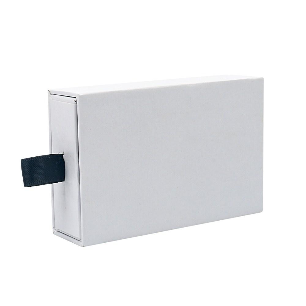 Custom Paper Box with Fabric Ribbon Pull Tab - 5