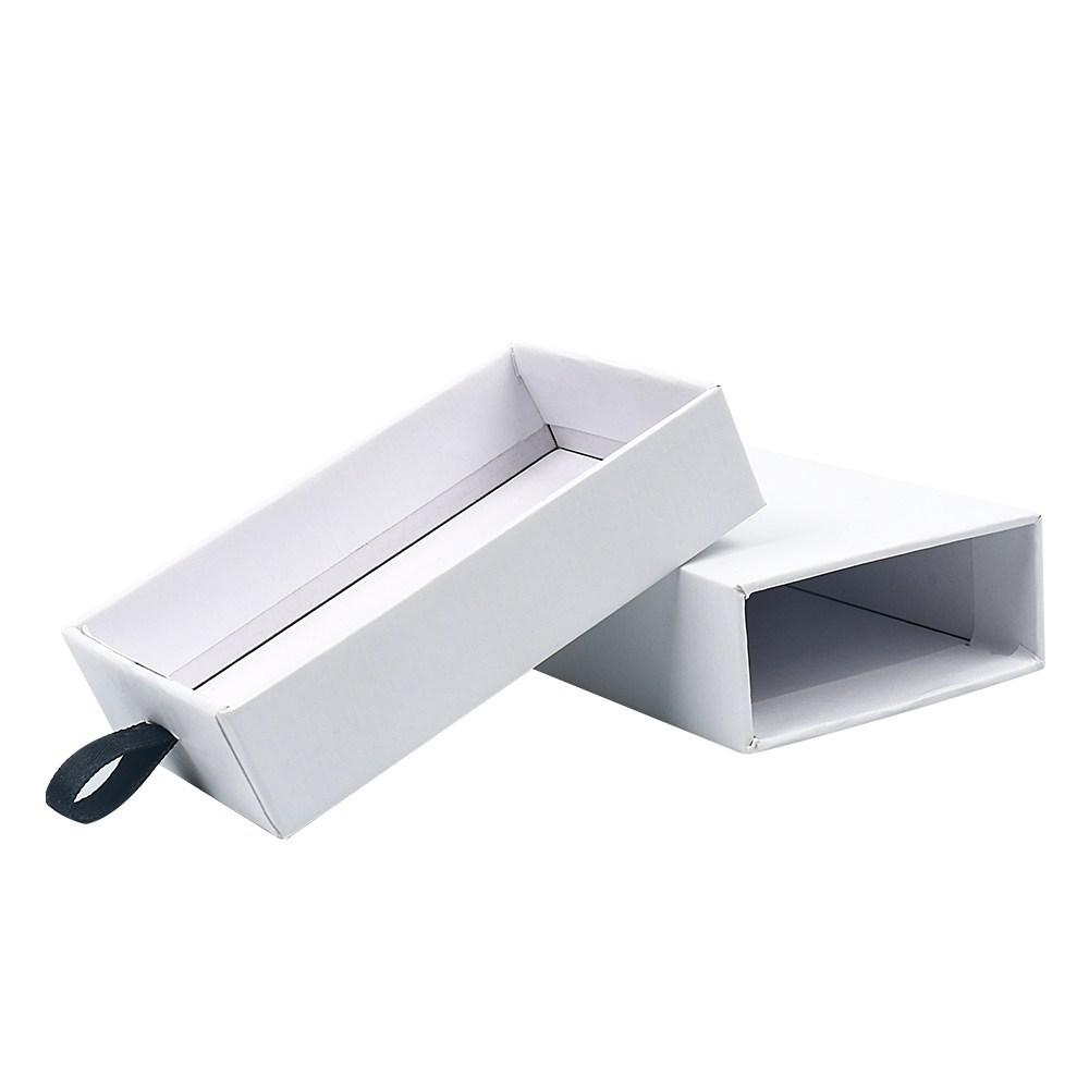 Custom Paper Box with Fabric Ribbon Pull Tab - 3
