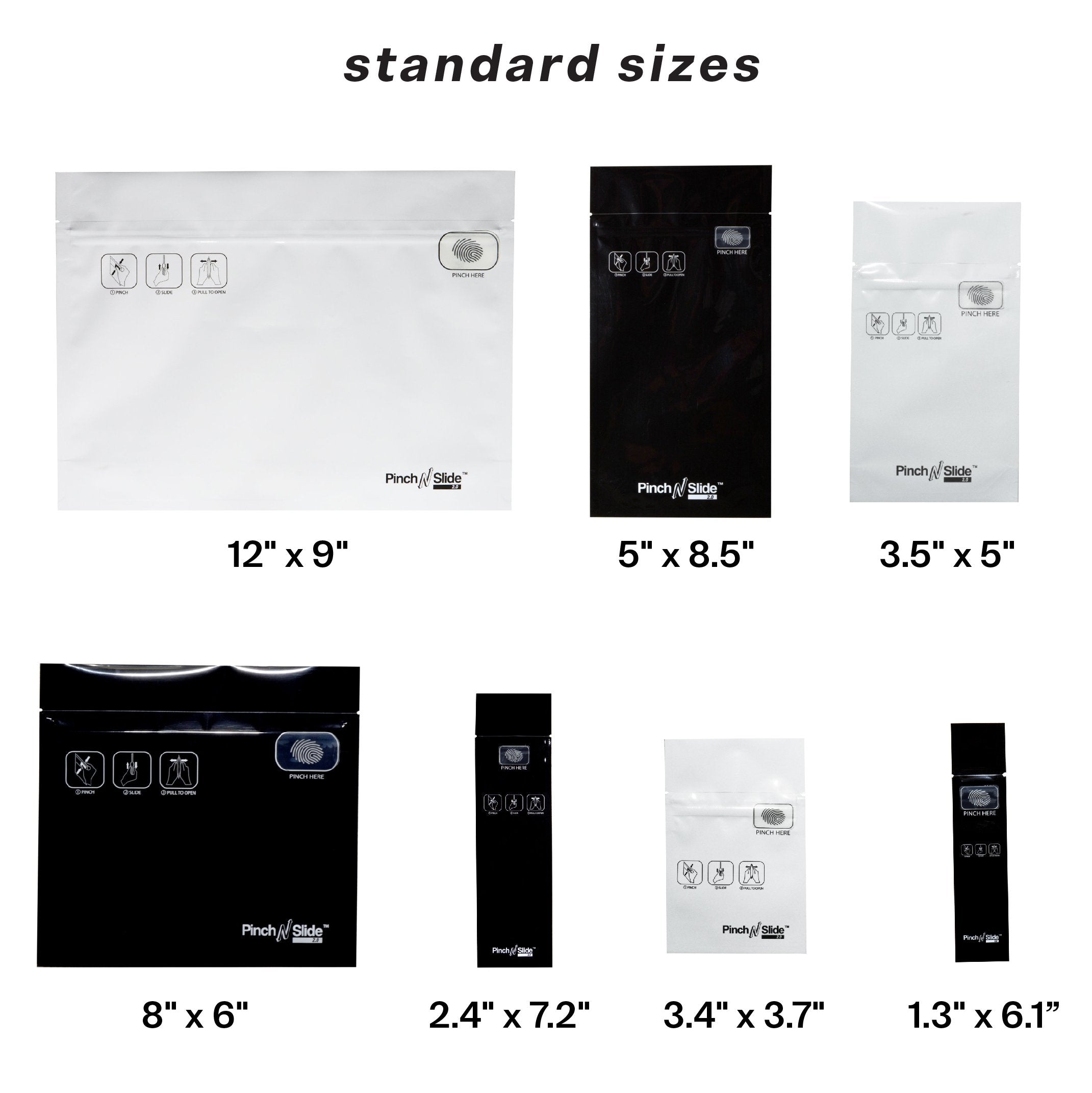 Custom Printed Child Resistant Mylar Bags - 7