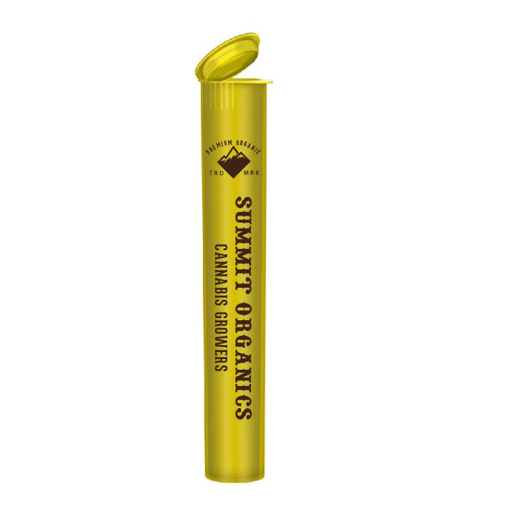 Weed Joint Pre Roll Plastic Tube, Graphics