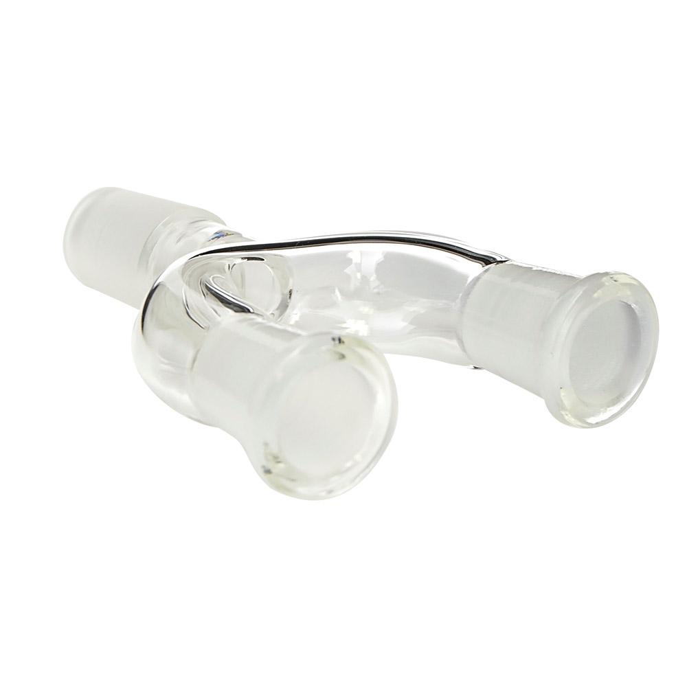 Double Bowl Attachment - 18mm Male to Double 14mm Female - 2