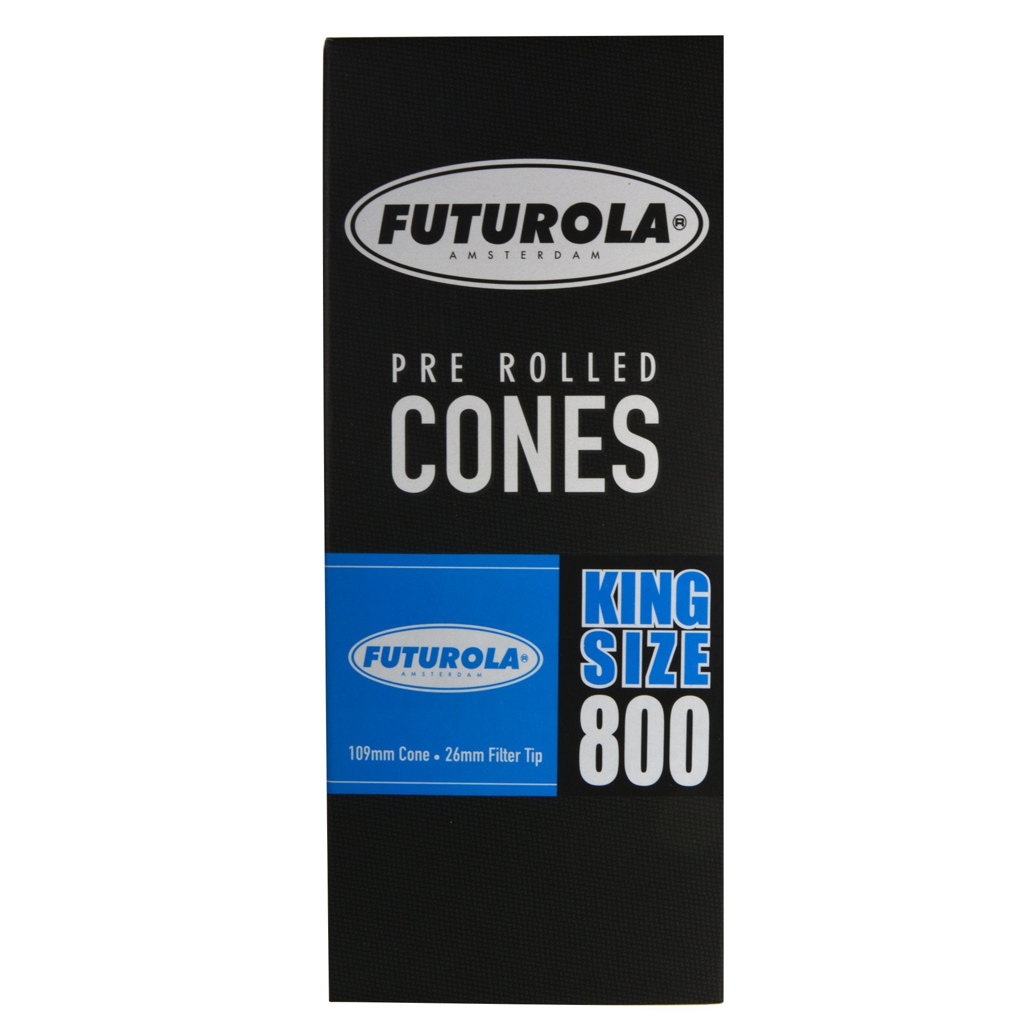 FUTUROLA | King Size Pre-Rolled Cones | 109mm - Classic White Paper - 800 Count - 3