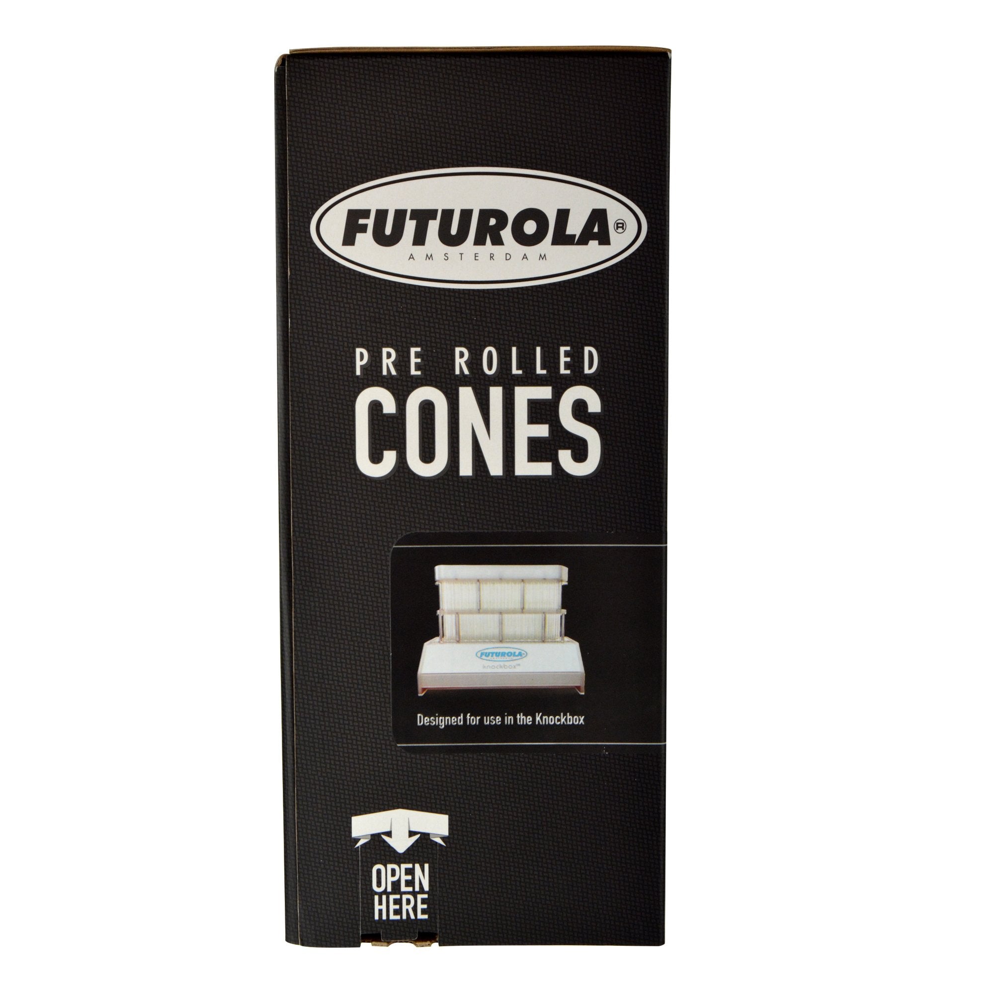 FUTUROLA | 1 1/4 Size Pre-Rolled Cones | 84mm - Classic White Paper - 900 Count - 2