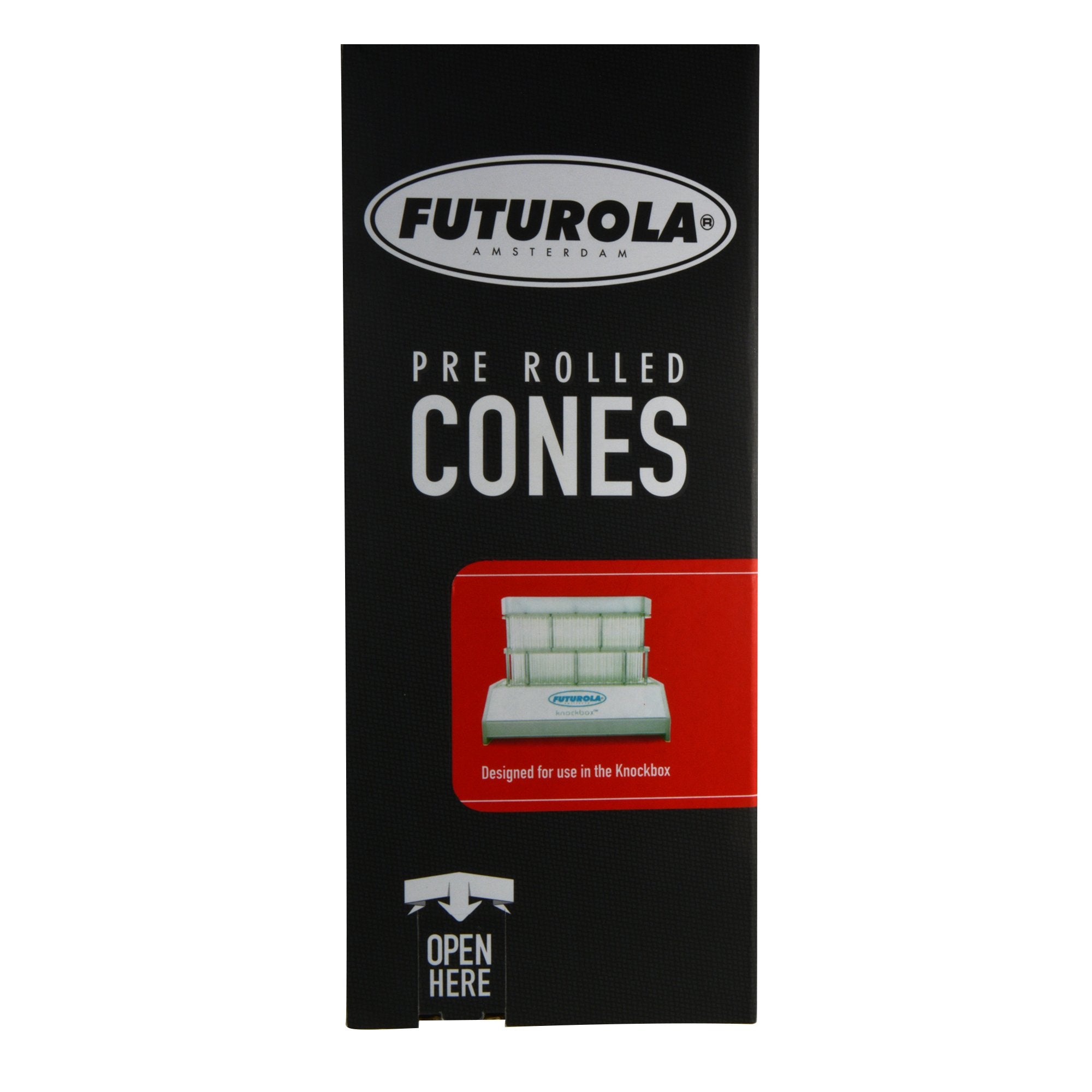 FUTUROLA | Reefer Size Pre-Rolled Cones | 98mm - Classic White Paper - 800 Count - 2