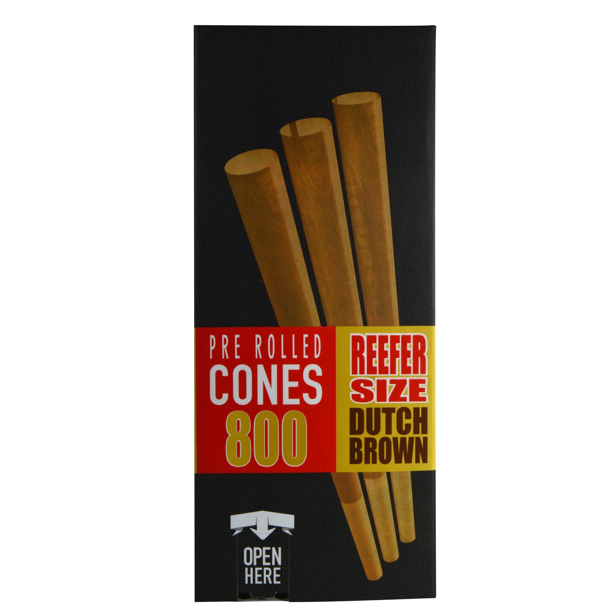 FUTUROLA | Reefer Size Pre-Rolled Cones | 98mm - Dutch Brown Paper - 800 Count - 5