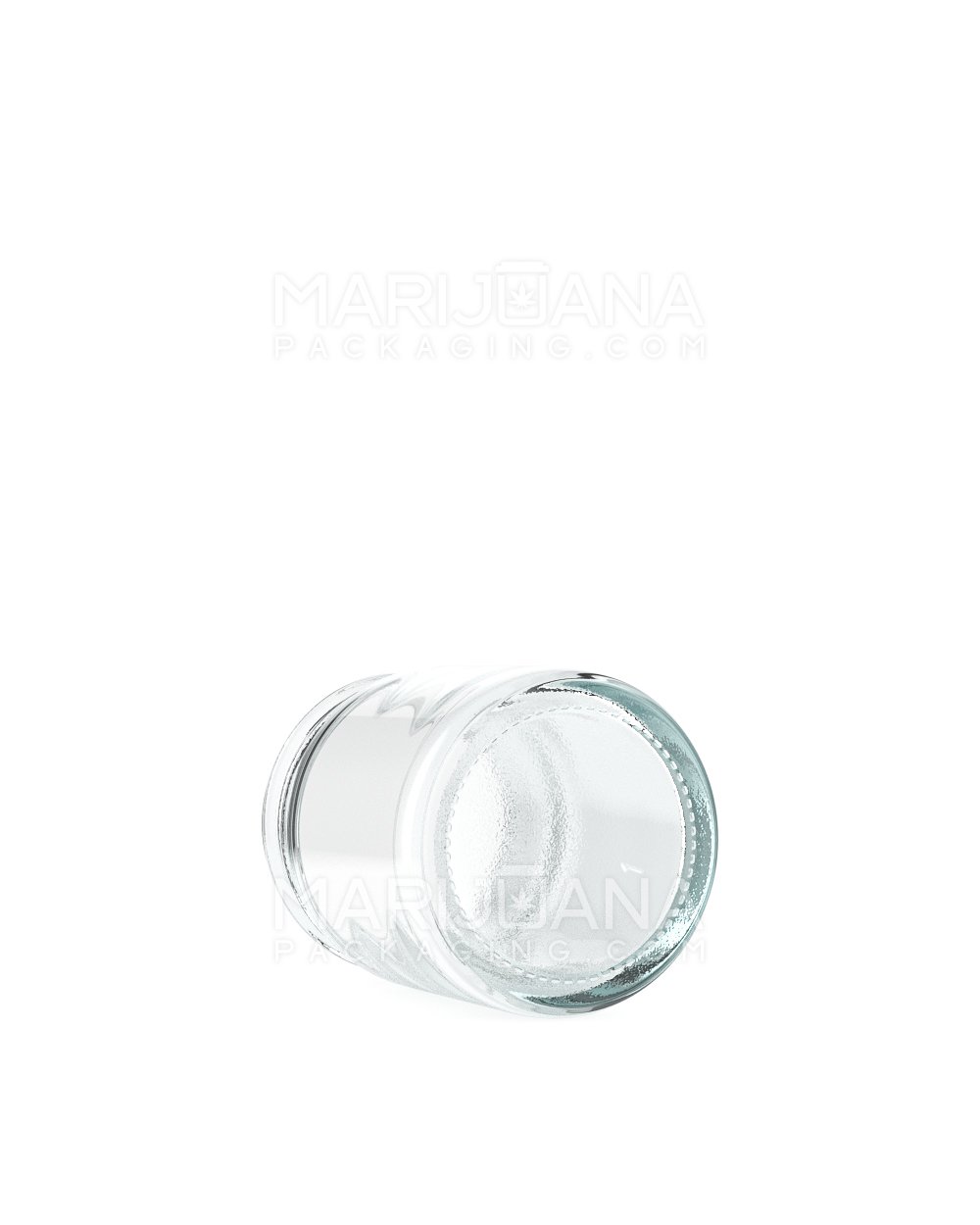 Glass Jars with White Cap | 38mm - 1oz - 252 Count - 5