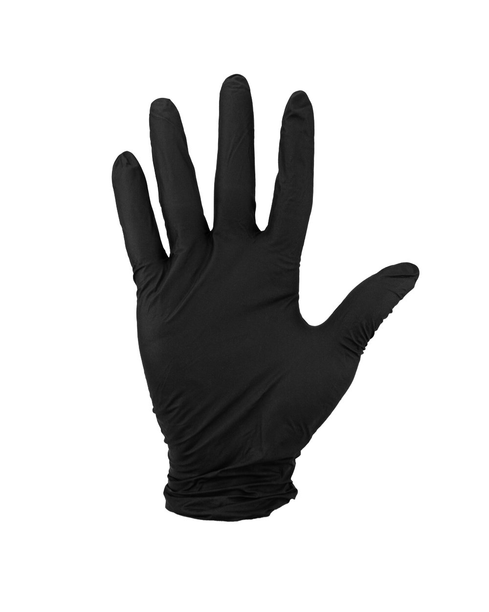 HAND TECH | Powder-Free Disposable Gloves | Black - Nitrile - 100 Count - 2