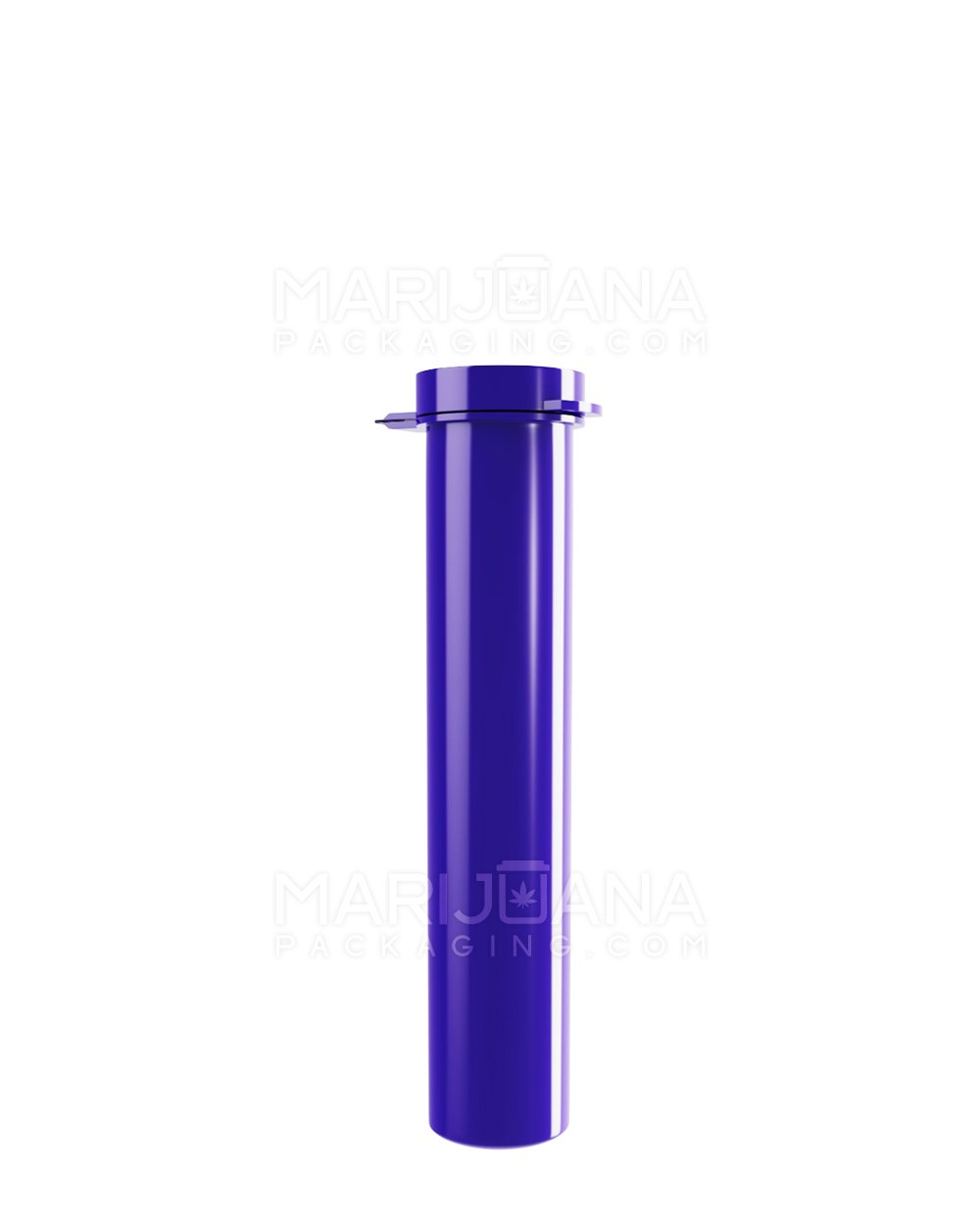 Opaque Hinged Lid Pre-Roll Tubes | 94mm - Purple - 100 Count - 2