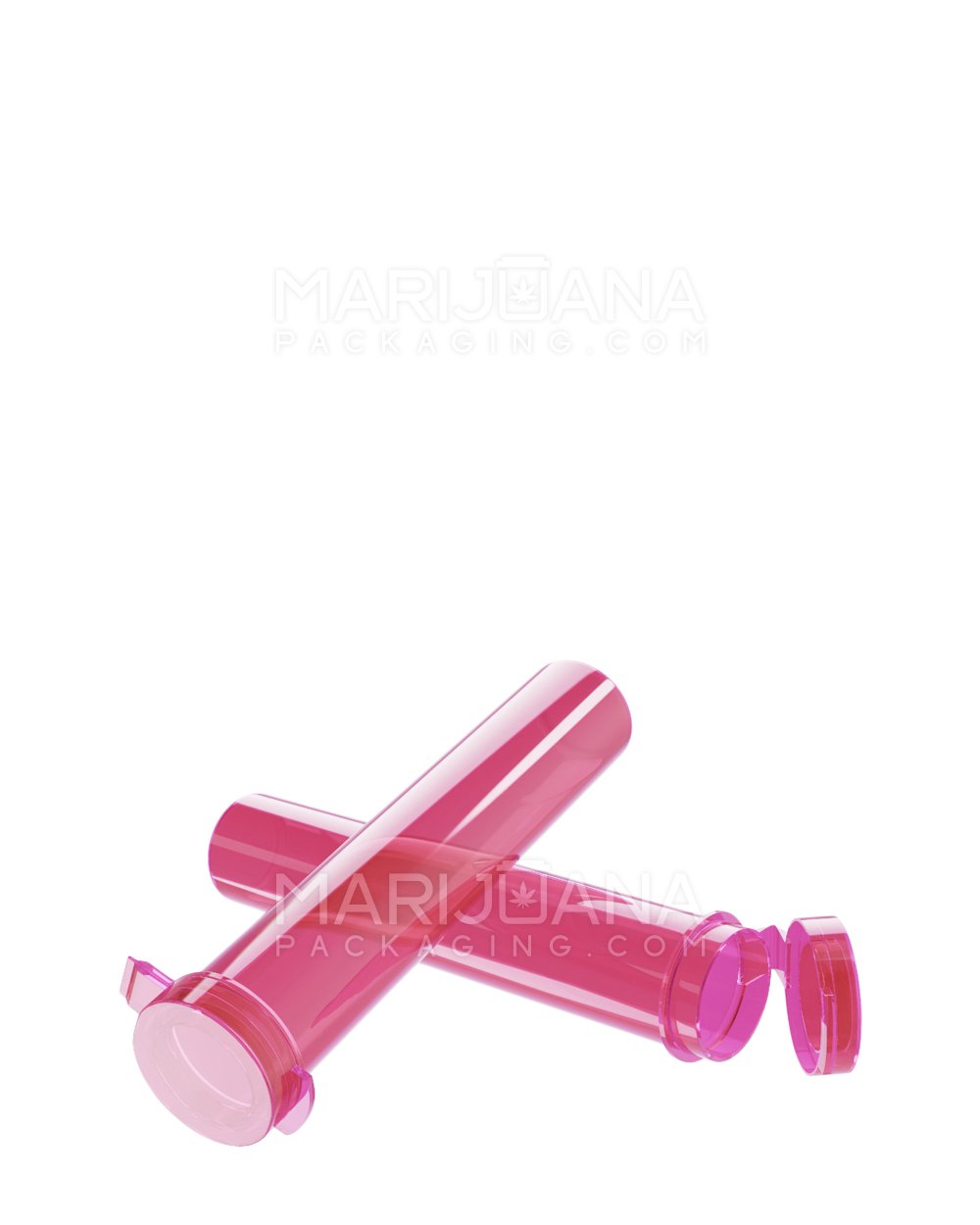 Hinged Lid Pre-Roll Tubes | 94mm - Pink - 100 Count - 6