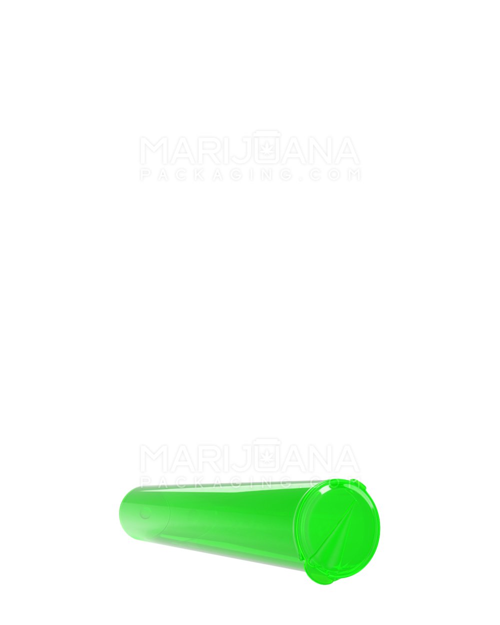 King Size Pop Top Translucent Plastic Pre-Roll Tubes | 116mm - Green - 100 Count - 5
