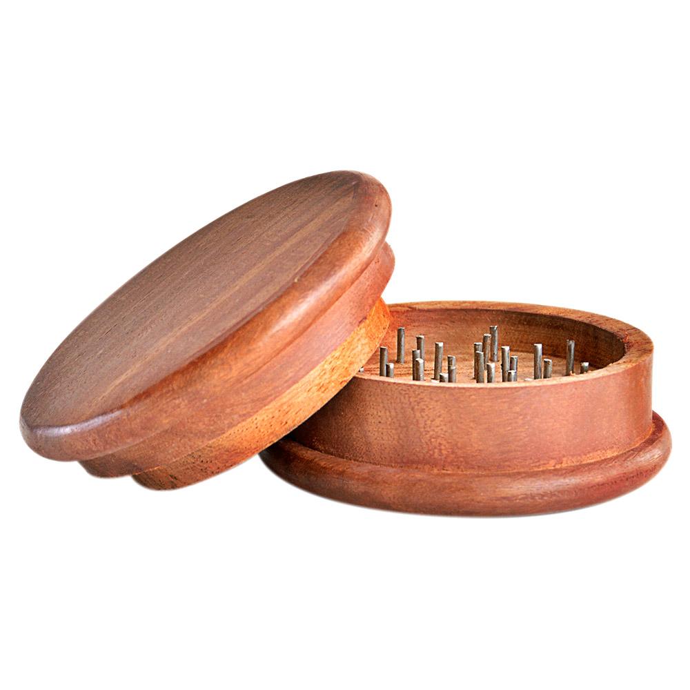 Wood Grinder | 2 Piece - 79mm - Walnut - 1