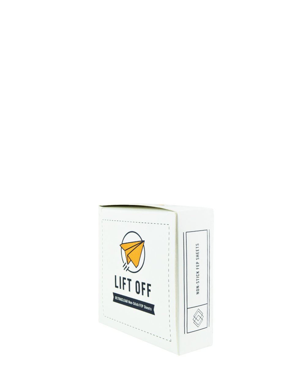 LIFT OFF | Ultraclear Non-Stick Sheets | 4in x 4in - FEP Teflon - 500 Count - 2