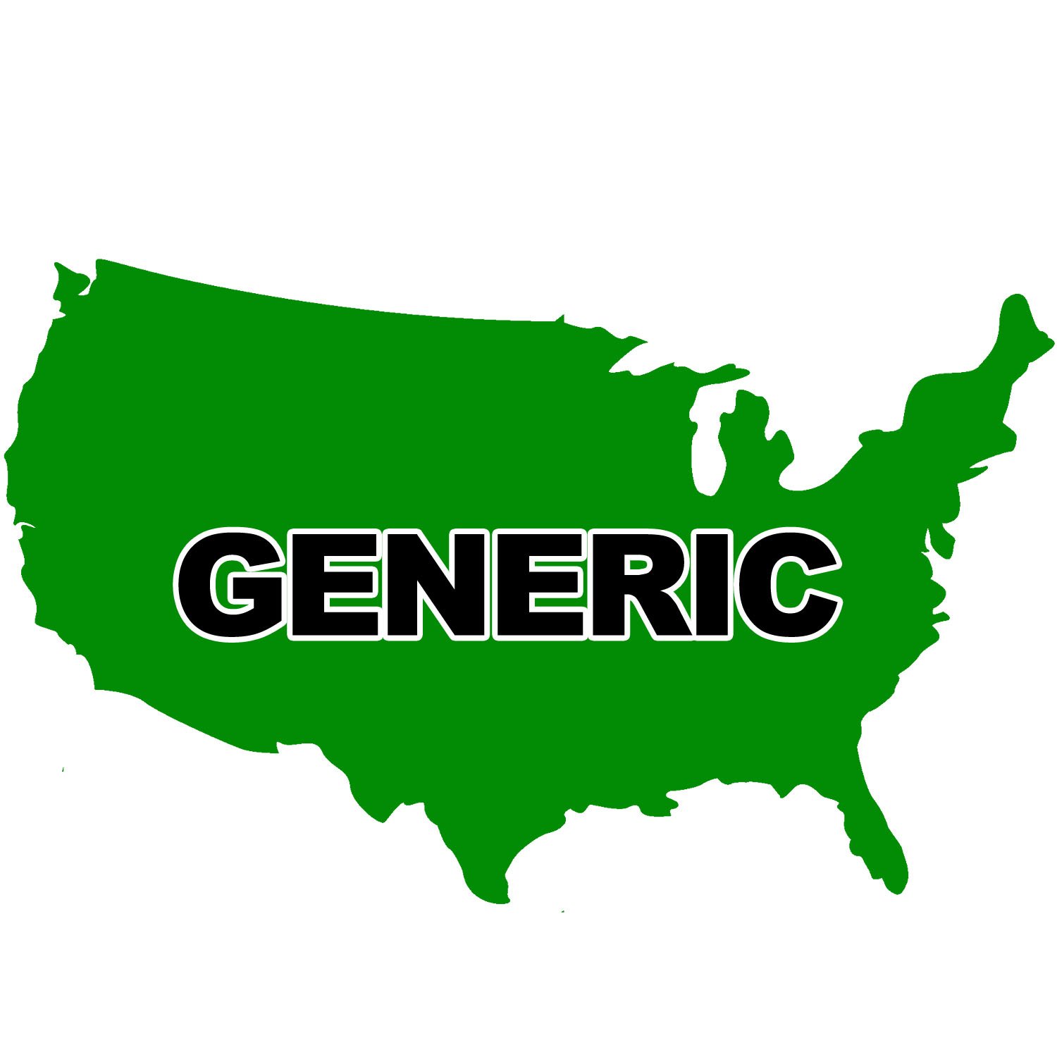 Generic Medical Marijuana Universal Labels | 3in x 1in - Rectangle - 1000 Count - 6