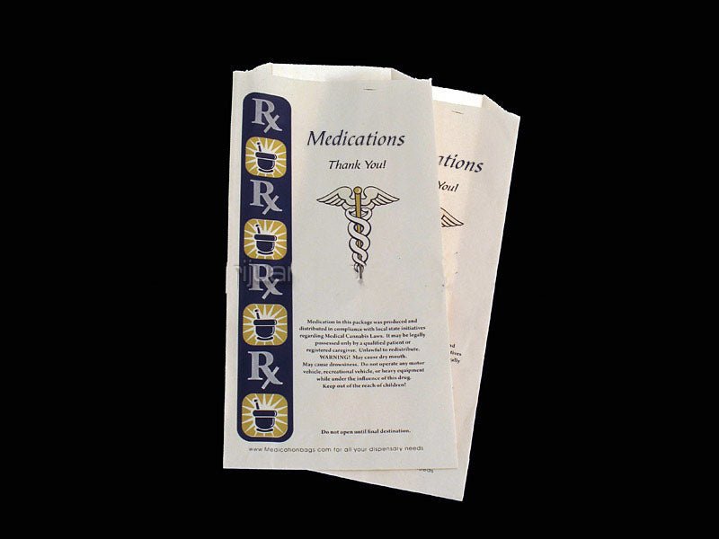 Medium Paper Medication Exit Bags 1000/Box - 1