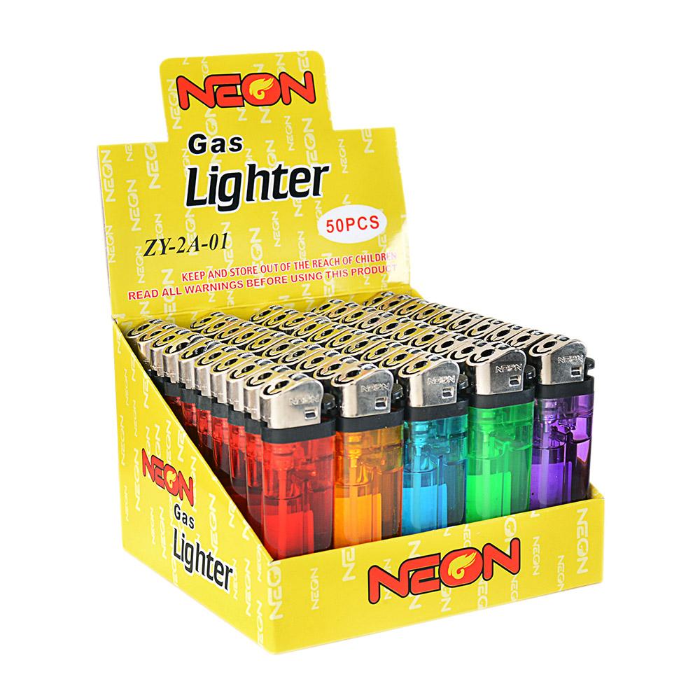 NEON | 'Retail Display' Lighters - 50 Count - 1