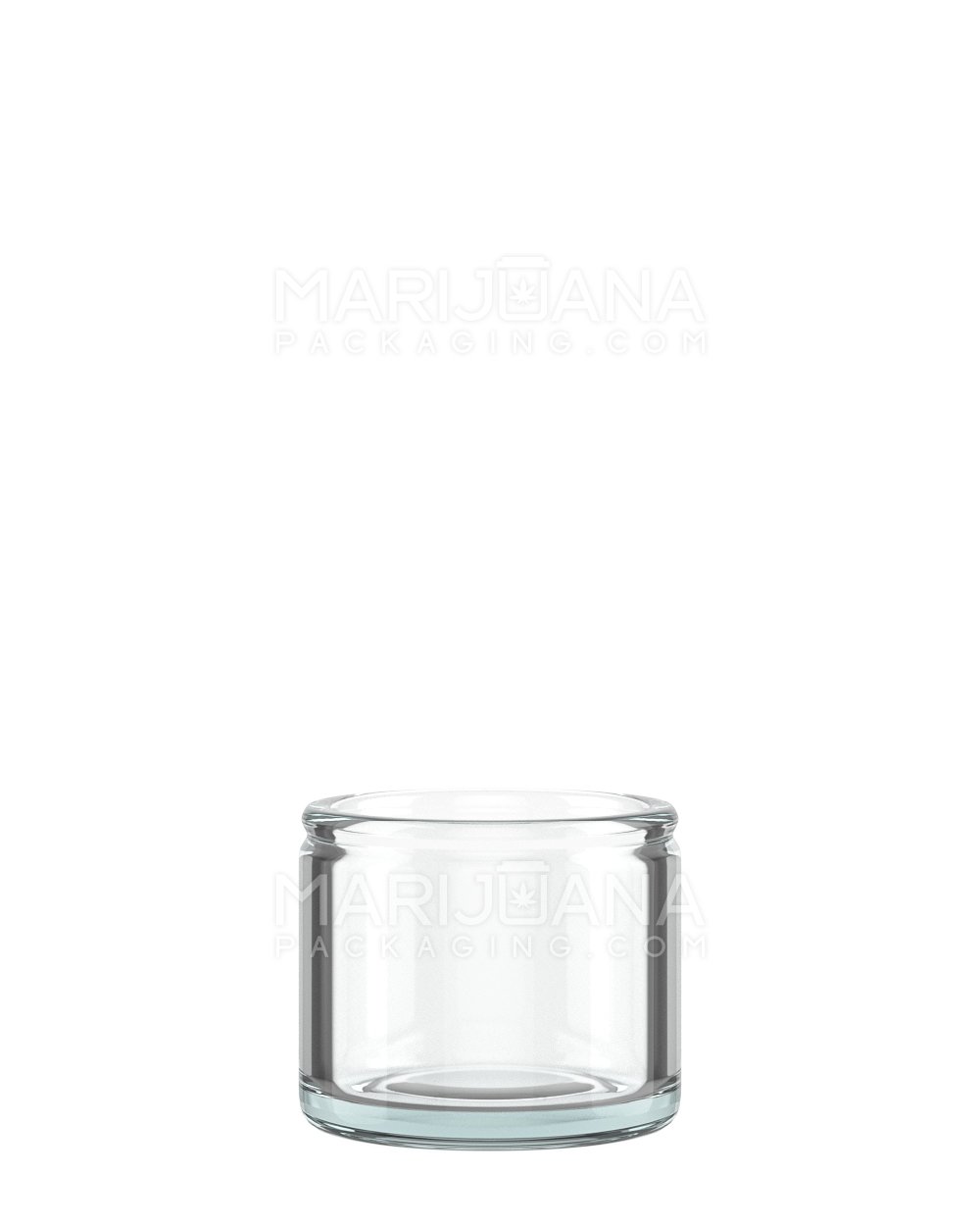 6ML GLASS Containers with CLEAR lid