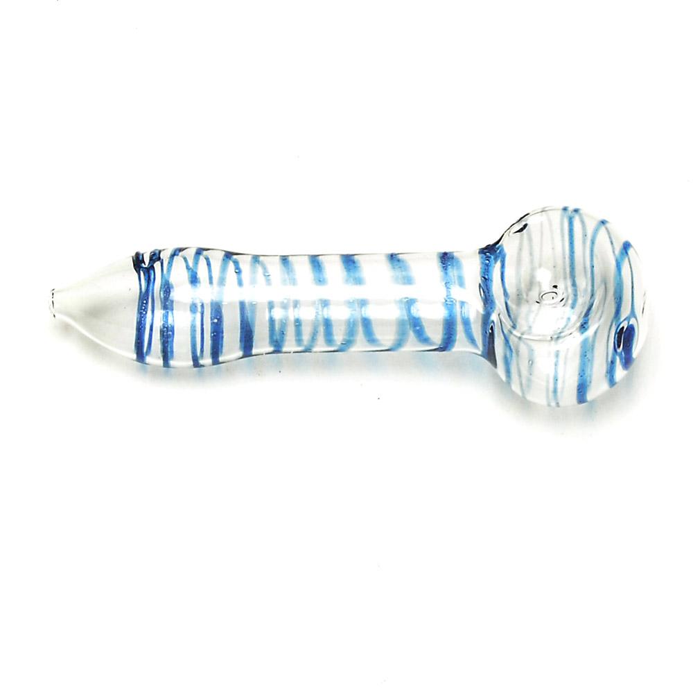Assorted Spiral Spoon Hand Pipe | 2.5in Long - Glass - 100 Count - 2