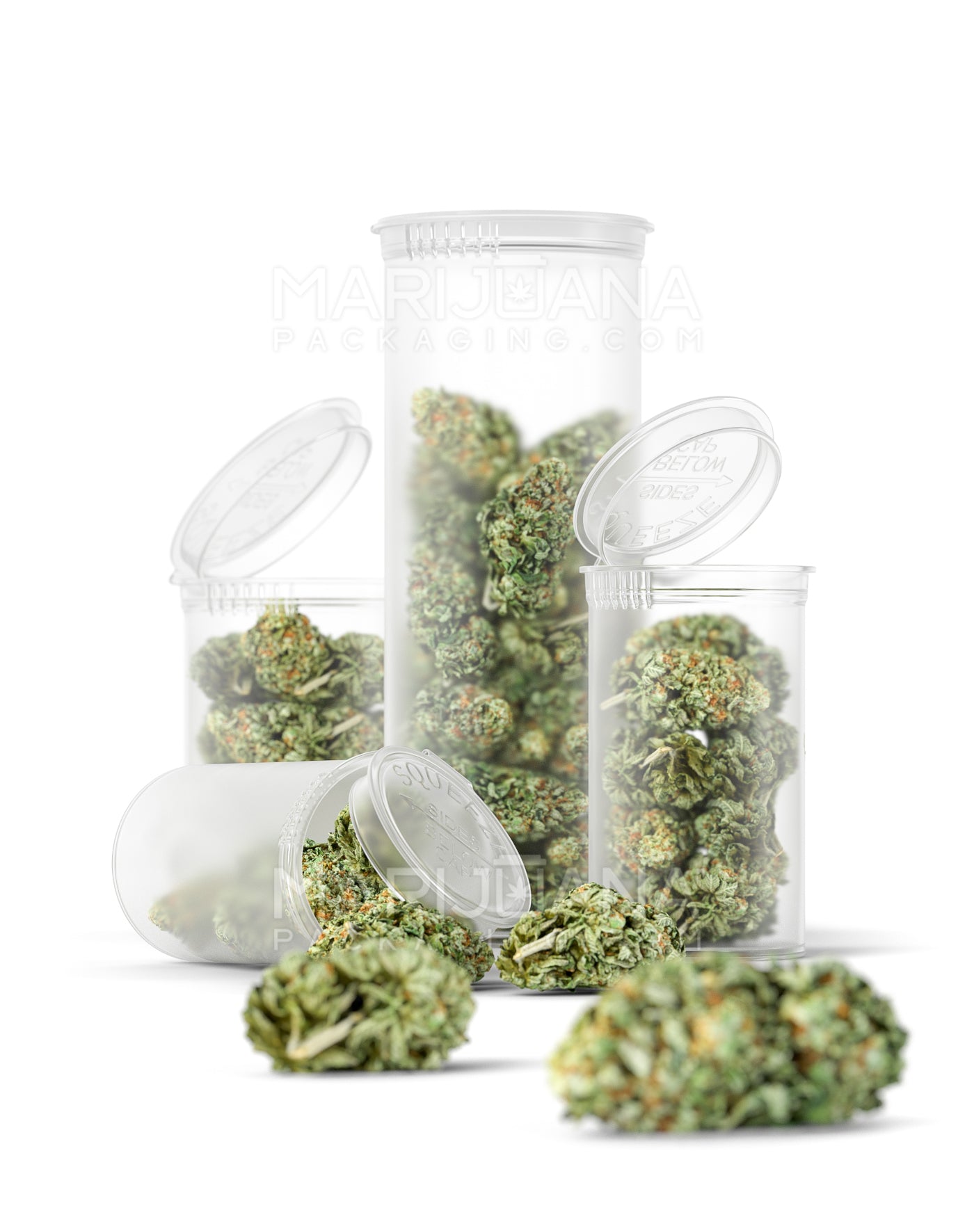 Custom Cannabis Pop Top Container (13 Dram)