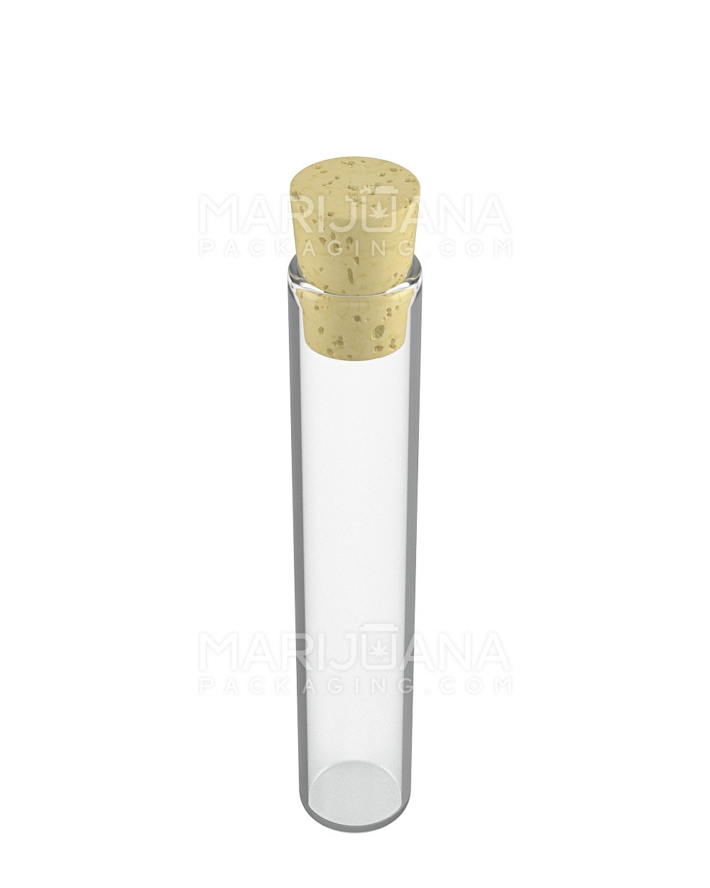 Pre-Roll Tubes & Cork Tops | 115mm - Clear Glass - 500 Count - 3