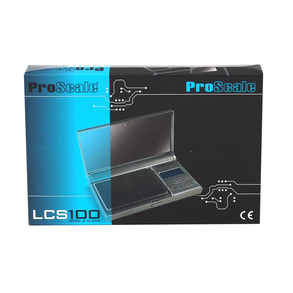 PRO SCALE | LCS100 Digital Scale | 100g Capacity - 0.01g Readability - 6
